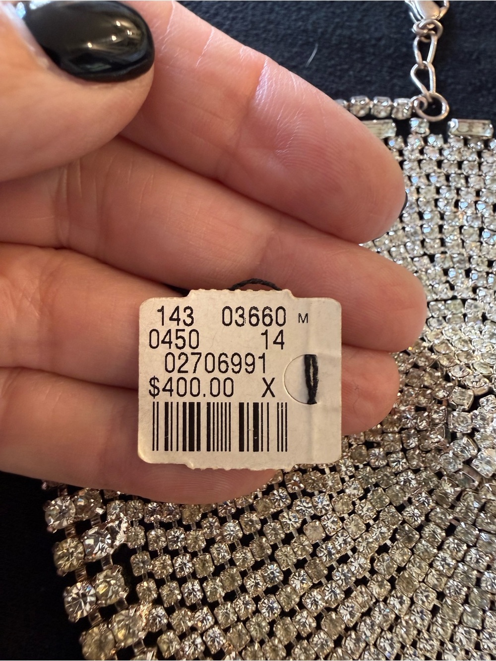 Vintage Express Rhinestone Bra Top - Picture 4 of 6